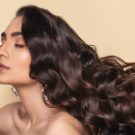 Long curly hair Background